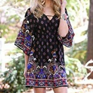 SOLD Wrangler Kimono Sleeve Dress